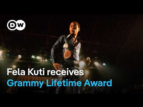 YouTube video thumbnail: Special Merit Grammy for 'King of Afrobeat' Fela Kuti