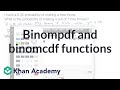 Understanding Binomial Random Variables with a Graphing Calculator
