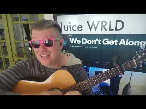 How To Play We Don't Get Along - Juice WRLD Guitar Tutorial (Beginner Lesson!)