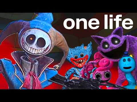 Every Poppy Playtime Chapter, But If I Die I Restart The ENTIRE Game