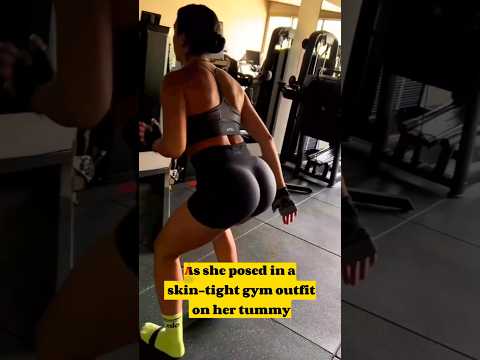 Georgina Rodriguez Posts Her Gym Routine 🥵 ll #shorts