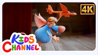 Rattic Mini the Toy Airplane ✈️ Fun Cartoon Adventure for Kids