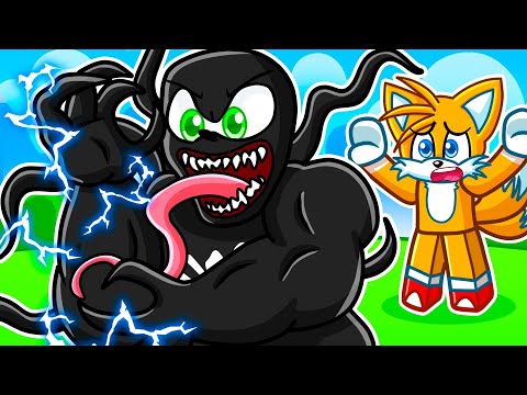 Me Convertí en SONIC VENOM para Ganar a Mis Amigos en Roblox!