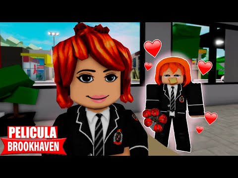 💖 MI PRIMER AMOR DE BROOKHAVEN 💔 PELICULA ROBLOX