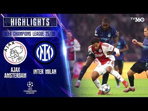HIGHLIGHTS | AJAX – INTER MILAN | 18/9 | MARCUS THURAM HÓA NGƯỜI HÙNG | UEFA CHAMPIONS LEAGUE 25/26 thumbnail