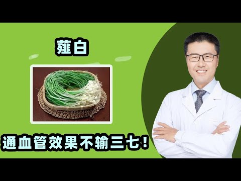 薤白  通血管效果不输三七｜【老安谈健康】