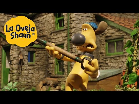 La Oveja Shaun 🐑 gaitero en el trabajo 🐑 Dibujos animados para niños