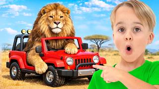 Chuyến phiêu lưu Safari của Mike và Sasha cùng chú - Trẻ em học cách tử tế và giúp đỡ người khác
