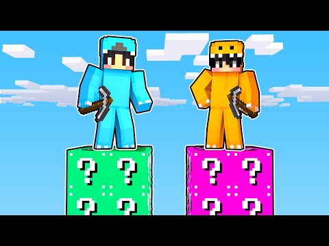 Minecraft LUCKY BLOCK RACE!