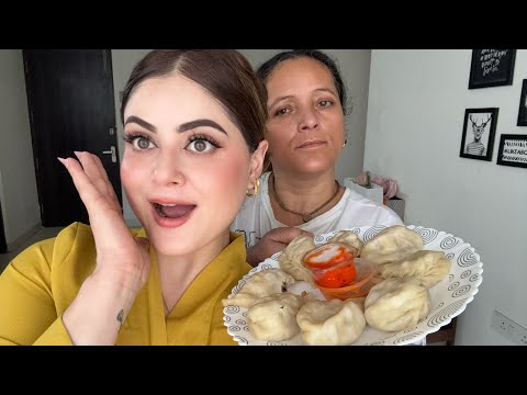 Cheap vs Expensive Momos Challange with Mom 💕😍