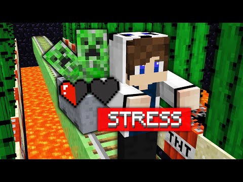 Vous ALLEZ STRESSER en regardant cette vidéo de Minecraft... ( le caca culotte )