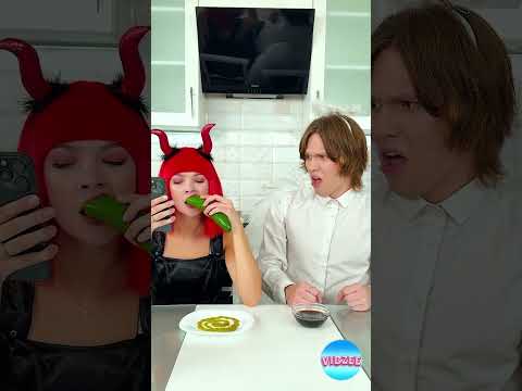 Demon Eats Wasabi and Feels Nothing π³πΆοΈπ₯