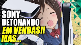 DESTRUIDOR! SONY COM LUCROS ABSURDOS E PS5 EM 80 MILHÕES! MAS...