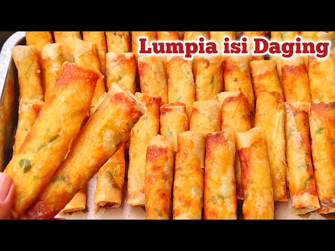 JADI MAKIN LARIS‼️SEUMUR-UMUR BARU TAU DI ISI INI. USAHA RUMAHAN DARI LUMPIA | LUMPIA ROLL ISI AYAM