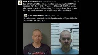 Alert Ready | Prison Escape in New Brunswick