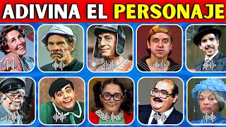 Adivina El Personaje De EL CHAVO DEL 8 Por Su VOZ😀❤️El Chavo💚Quico❤️Don Ramón💙Ñoño💚Adivina La Voz🎶