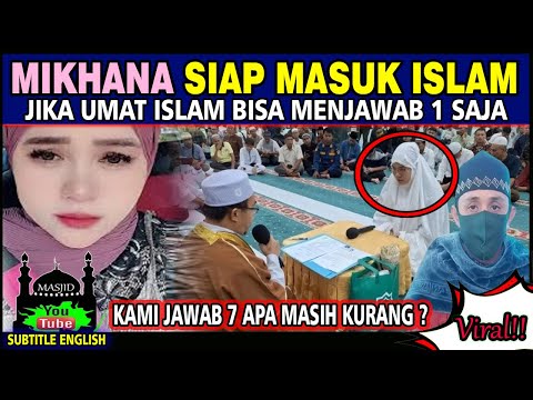 Tagih Janji Mikhana Cantik Masuk Islam