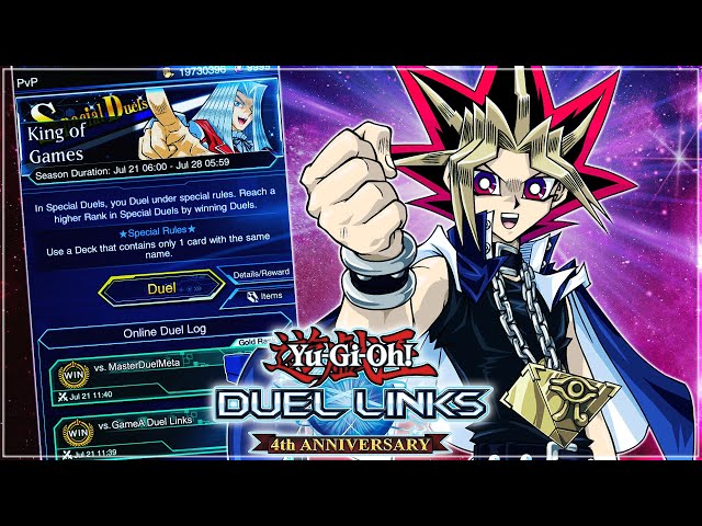 SPECIAL DUELS ARE BACK! HIGHLANDER FORMAT! VERY EASY King of Games?! | Yu-Gi-Oh! Duel Links