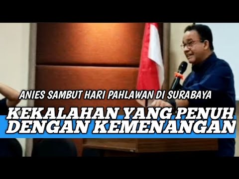 ANIES BASWEDAN SAMBUT HARI PAHLAWAN DISURABAYA‼️BERSAMA PROF DOSEN DAN RELAWAN