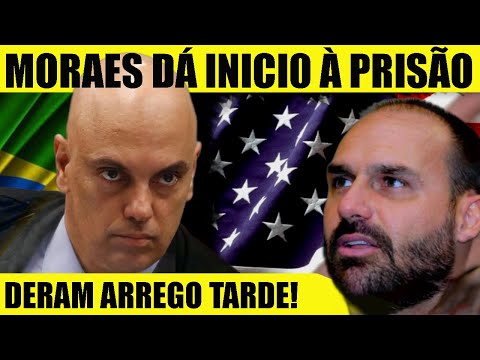 PRlSÃO DE EDUARDO BOLSONARO MOVlMENTA AS REDES SOCIAIS DO MUNDO! CH0RADElRA NA FAMÍLIA BOLSONARO!