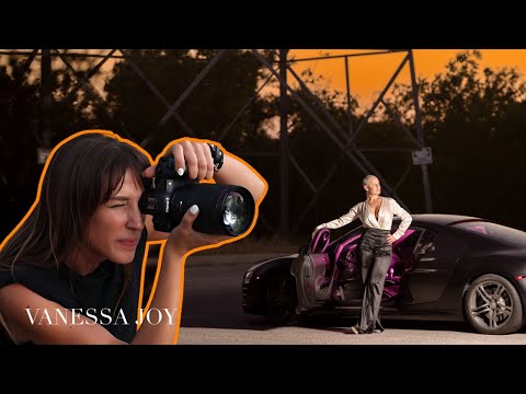 Canon R5 low light + Profoto A2 flash photography | REAL client branding photoshoot