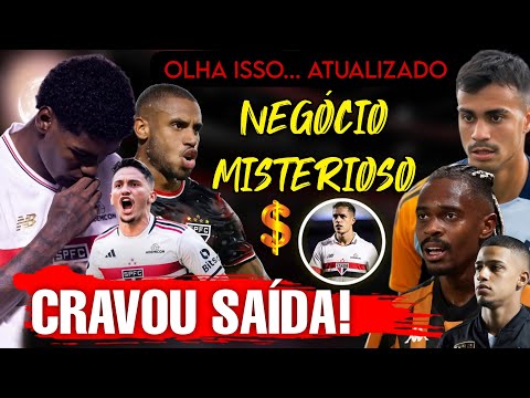 INESPERADO NO SPFC! +1 SAÍDA e mais podem SAIR! Reforços: Reinier | Lincoln e Brenner E+ INFOS