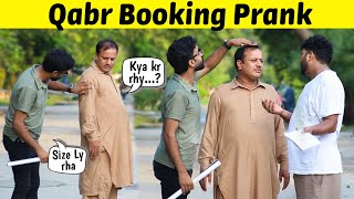 Qabar Booking Prank 😂 || Hilarious Reactions || by Iqbal Malik & Sharik Shah on @sharikshah