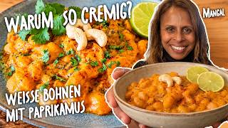 Weiße Bohnen mit Paprikasoße | So cremig und einfaches Rezept | BonGusto