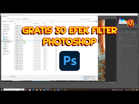 30 Preset / Filter Photoshop Gratis (Cinematic Filter Photoshop)