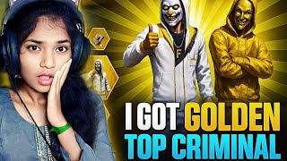 I GOT NEW GOLDEN TOP CRIMINAL IN FREE FIRE MAX!#freefire #topcriminal #newevent #freefiretamil