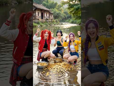 Rumi Mira Và Zoey Được Sư Tử Thần Trả Ơn | RXTU | #ai #funny #kpopdemonhunters