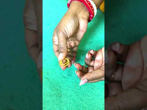 বড় আংটি আঙ্গুলে পরার সহজ উপায় 😳 চুটকিতে সমাধান একবার ট্রাই করুন  #yt #shortsviral #shortvideo