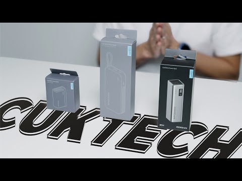 New CUKTECH Power Banks Unboxing: Built-in Cable One, 15 Budget Version, or Mini? Take Your Pick