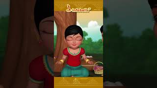 குட்டிக் கிருஷ்ணா வா வா வா - Little Krishna Song | Tamil Rhymes & Cartoons | Infobells #tamilrhymes