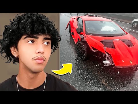 i crashed my lamborghini