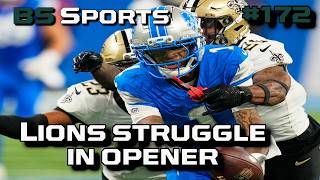 Lions survive comeback from Saints