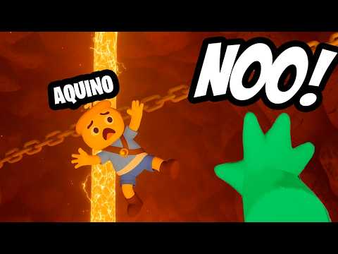 el JUEGO de escalar MONTAÑAS PELIGROSAS 😭 | PEAK
