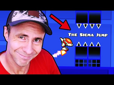 Only SIGMAS can do this IMPOSSIBLE JUMP - Geometry Dash