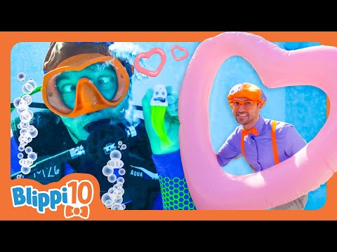 BLIPPI’S TOP TEN: FUN AND GAMES! - Blippi Top 10! | Educational Videos for Kids