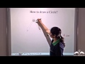 Drawing Circles with a Compass