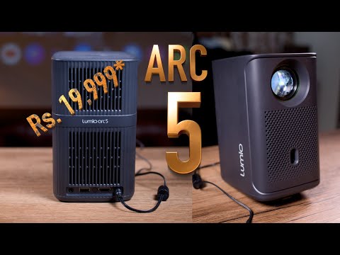 Lumio Arc 5 Projector Review - Transform Your Living Room into a Mini Theater (for 19,999* only..)