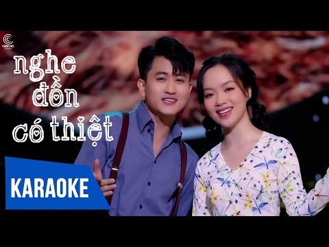 [KARAOKE] Nghe Đồn Có Thiệt – Văn Hương ft Hiền Ngân