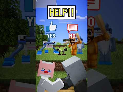 이탈리안 브레인롯을 도와주세요! ITALIAN BRAINROT vs MINECRAFT #shorts