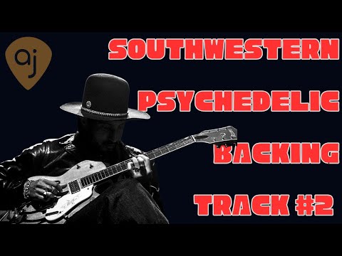 Southwestern Psychedelic Jam No 2 | Guitar Backing Track (D Minor)