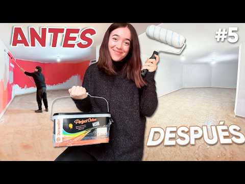 REFORMA CASA #5 | Casi nos okupan la casa, pintamos el sótano y sorpresa para mi padre