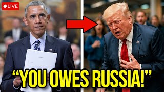 Barack Obama LEAKS Trump's Tax Returns — He Owes $2 Billion to Russia