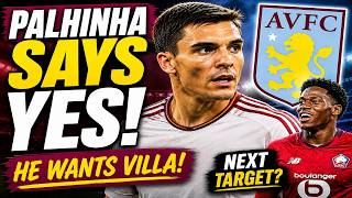 Aston Villa HUGE Palhinha Boost! Emery TARGETS Jonathan David!