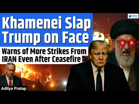 ‘Heavy Slap to US!’ IRAN Warns of MORE Strikes After Base Attack! Israel-Iran War | Aditya Pratap