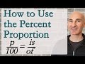 Mastering the Percent Proportion with Practical Examples