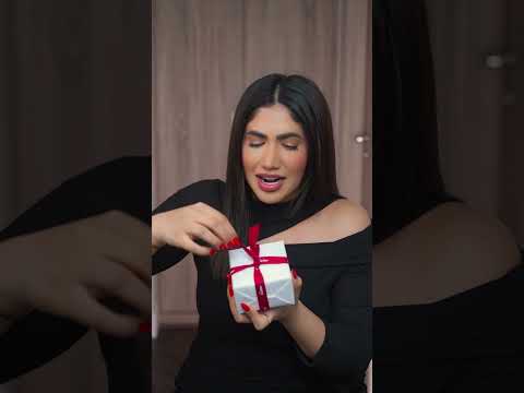 اشتريت مجوهرات احلامي تعالوا نفتحها مع بعض 💍❤️ #shorts